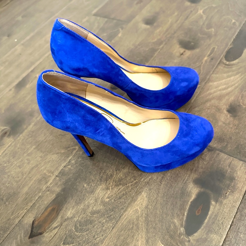 Jessica Simpson Royal Blue Pumps
